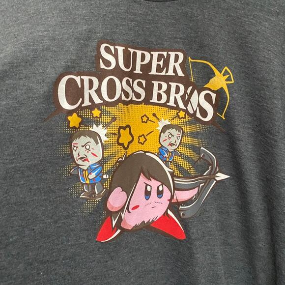 SUPER SMASH BROS Walking Dead Collab Shirt Sz XL - Picture 3 of 4